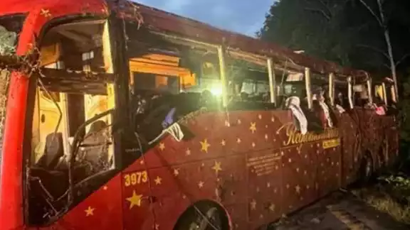 El autobús fue asegurado en Mississippi