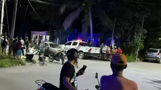 Choque de motocicletas en Champotón deja un lesionado