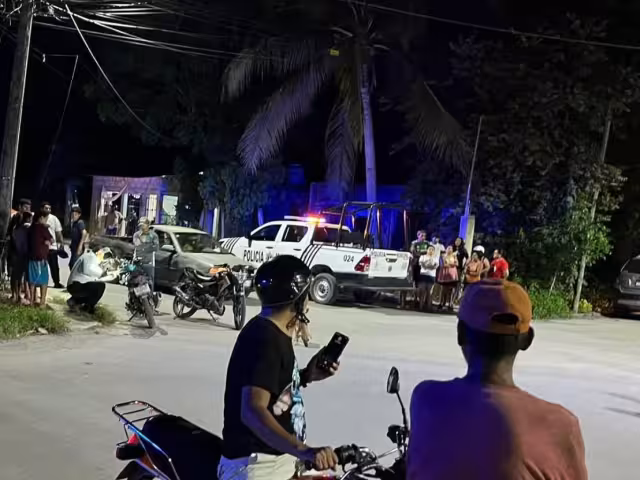 No respeta alto y provoca choque en Champotón; motociclista lesionado