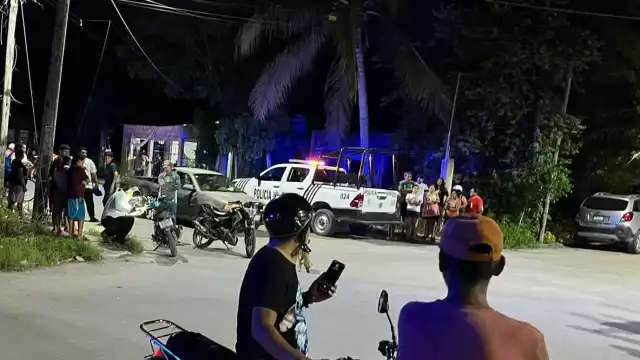 No respeta alto y provoca choque en Champotón; motociclista lesionado