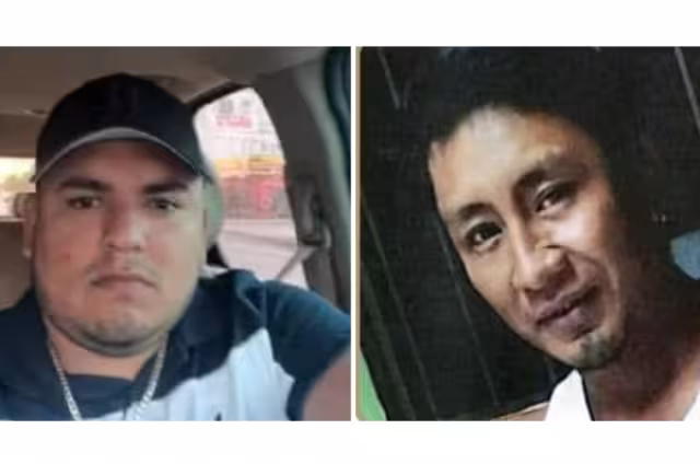 Dos personas están desaparecidas en Escárcega: Gerardo Anselmo Reyes Narváez e Isidoro Antonio Colli Arceo.