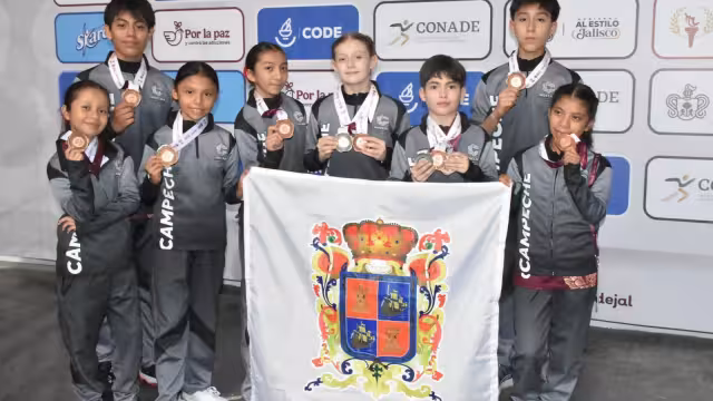 La delegación campechana de Taekwondo ganó cuatro medallas en la modalidad de poomsae durante la Olimpiada Nacional 2025.