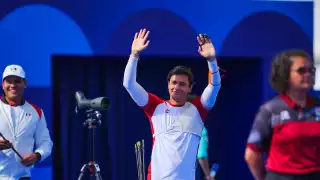 Matías Grande se queda a un paso de Cuartos en Tiro con  arco individual en París 2024