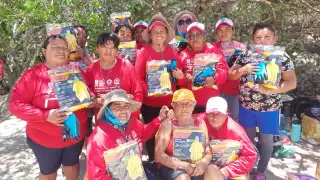 Las súper chelemeras, embajadoras del manglar yucateco, quiénes son y qué acciones realizan  