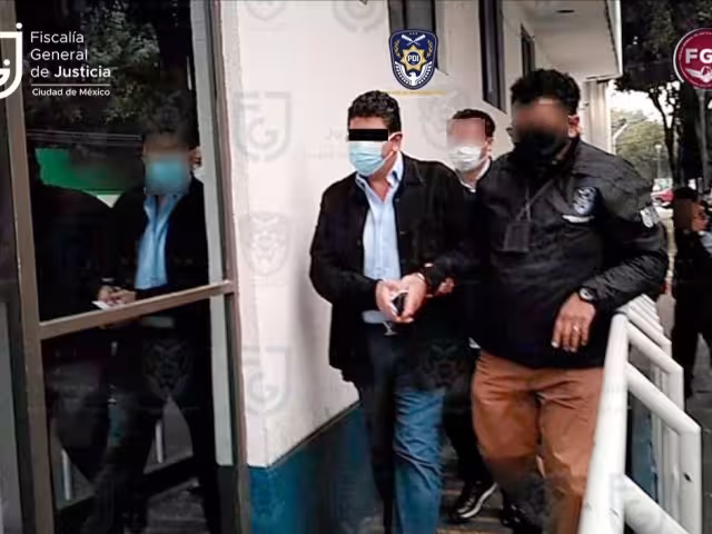 Fidel Kuri fue detenido en la alcaldía Cuauhtémoc