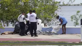 Desmantelan campamento de indigentes en el Malecón de Campeche