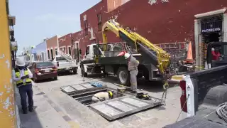 Se registra "apagón" en el Centro Histórico de Campeche