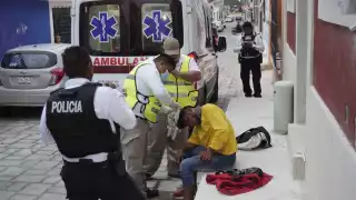 Dos lesionados con machete y un detenido, tras pelea campal en el Parque Campeche 