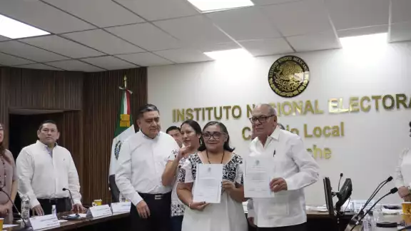 María Martína Kantún Can y Anibal Ostoa Ortega