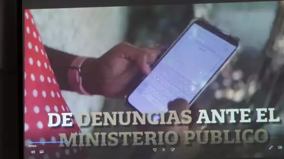 La FGE lanzó la app “NAAT’S” para facilitar las predenuncias de delitos.