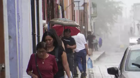 Se esperan lluvias fuertes de 25 a 75 mm por metro cuadrado hasta el 31 de octubre