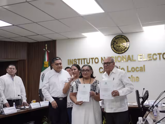 María Martína Kantún Can y Anibal Ostoa Ortega