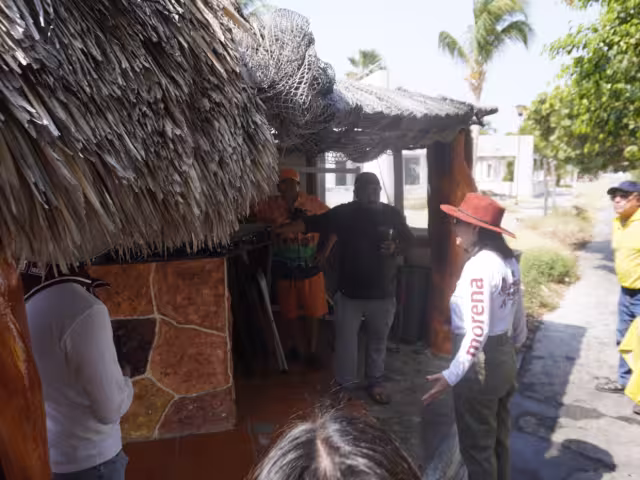 Expresó que su presencia en el lugar versa solamente en expresar su solidaridad