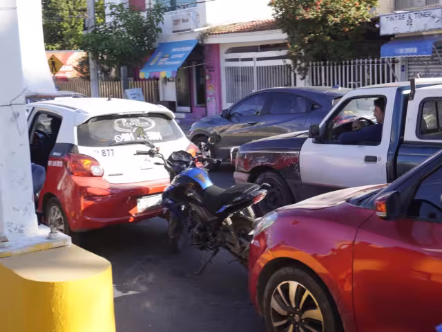 Carambola en la avenida