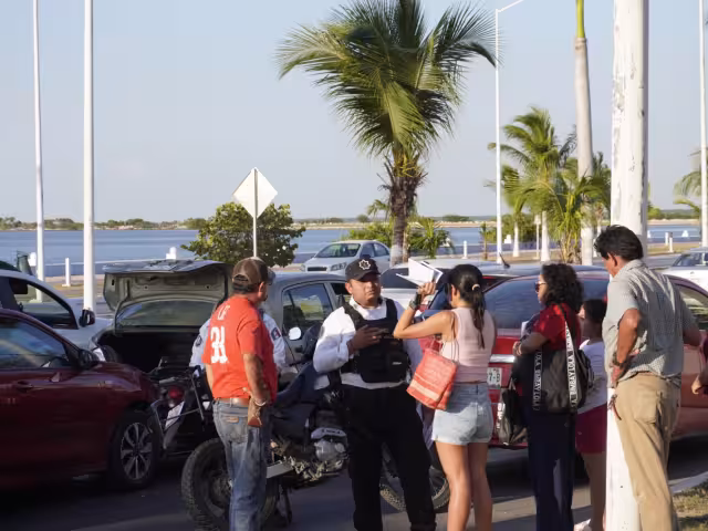 El tránsito terminó fuertemente afectado por un accidente vial