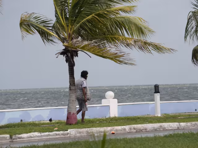 Nublados en Campeche