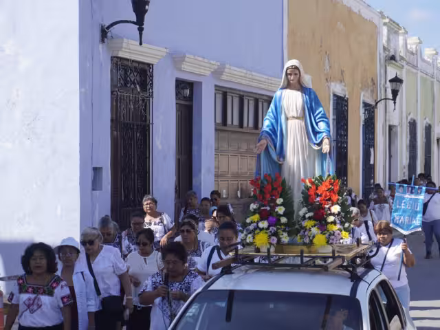 Festejos del patrono de Campeche incluyen coronación, procesión y Festival Cultural