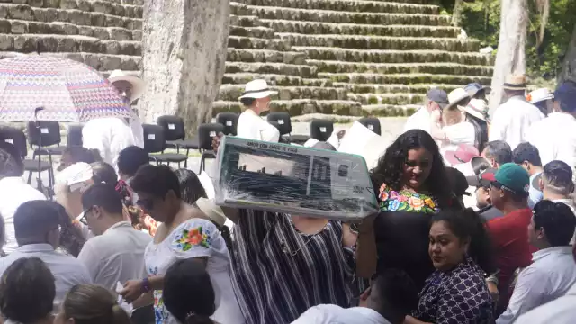 Agradecen los apoyos a Campeche