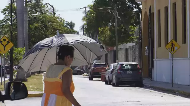 Altas temperaturas persistirán en Campeche hasta el miércoles 22 de mayo, con máximas de 43 °C y sensación térmica superior a 45 °C
