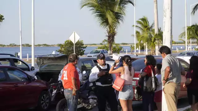 El tránsito terminó fuertemente afectado por un accidente vial