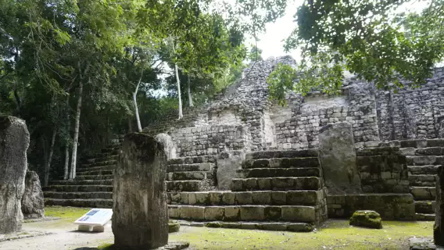 Testigos del tiempo en peligro: los murales de Calakmul