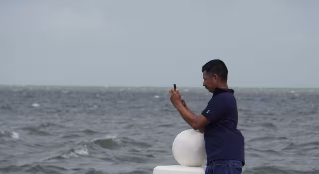 Nublados e intervalos de chubascos para este día en Campeche