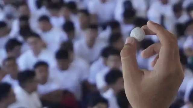 El Ejército Mexicano dispuso de la cantidad de 700 bolas blancas