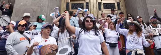 Trabajadores del Poder Judicial mantienen su protestas para frenar la Reforma Judicial
