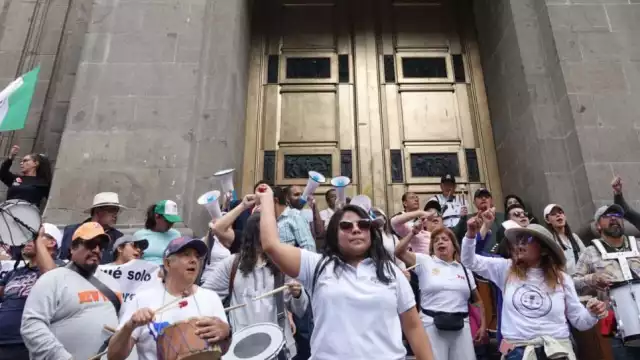 Trabajadores del Poder Judicial mantienen su protestas para frenar la Reforma Judicial