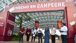 Inauguran Feria "Hecho en Campeche" sin la presencia de Lavalle Maury, el nuevo titular de la Sedeco