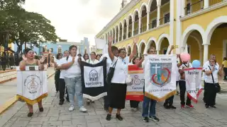  Marchan a favor de la mujer y de la vida