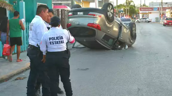 Campeche ocupa el puesto 26 en accidentes viales a nivel nacional