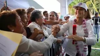 ‘A los mexicanos se nos ve como iguales, nunca de arriba a abajo’, destaca Claudia Sheinbaum en evento de Bienestar en Veracruz