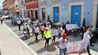Secretaría de Educación en Campeche respalda protesta de docentes por reforma al ISSSTE