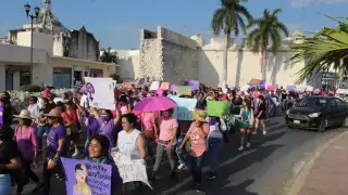 Gobierno de Campeche garantiza derecho a libre manifestación en marcha del 8M