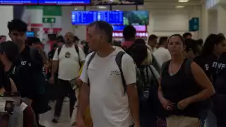 Depresión Tropical Alberto retrasa llegada de cuatro vuelos a Cancún