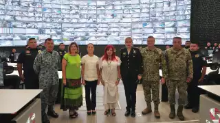 Inaugura la presidenta Claudia Sheinbaum el C5 en Campeche