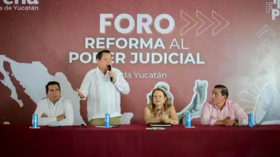 El gobernador electo participó en el Foro de la Reforma al Poder Judicial El gobernador electo participó en el Foro de la Reforma al Poder Judicial