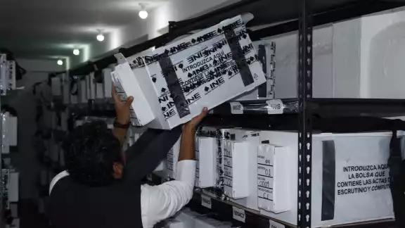 INE reciclará boletas y votos en colaboración con Conaliteg INE reciclará boletas y votos en colaboración con Conaliteg