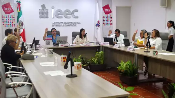 Morena y PAN cruzan acusaciones en sesión del IEEC por fallo electoral Morena y PAN cruzan acusaciones en sesión del IEEC por fallo electoral