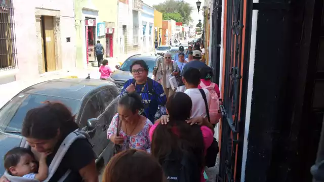 El Centro Histórico tuvo más flujo de personas el 9 de mayo.