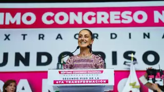 En la Cuarta Transformación creemos en un México de libertades, de justicia, con soberanía y democracia: Claudia Sheinbaum 