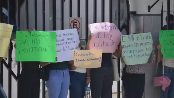 El sentimiento común entre los trabajadores que se manifestaron es una falta de respeto a sus derechos