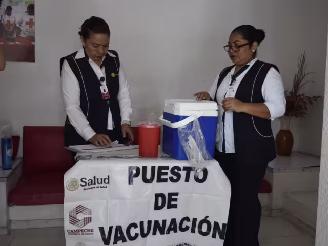 La Jornada Intensiva de Vacunación se lleva a cabo en Ciudad del Carmen hasta el 27 de junio.