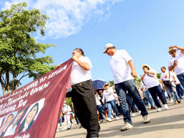La megamarcha se llevará a cabo este miércoles