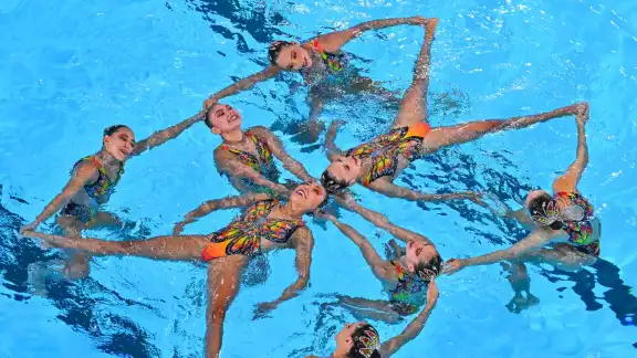 Las sirenas mexicanas tuvieron una segunda presentación en París 2024 Las sirenas mexicanas tuvieron una segunda presentación en París 2024