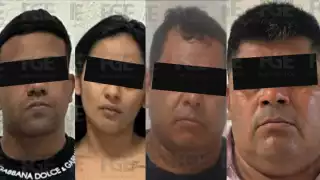 Detienen a  tres hombres y una mujer por delitos de narcomenudeo en Playa del Carmen