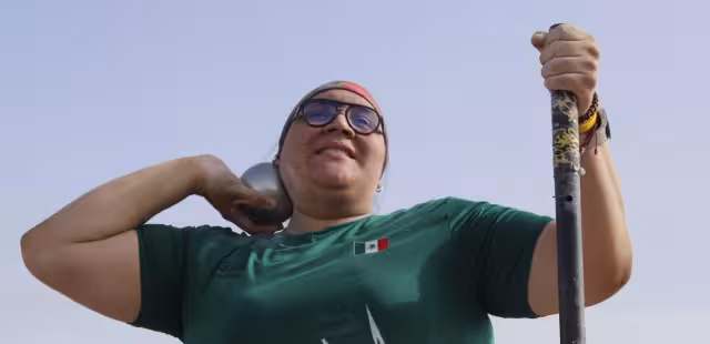 La meridana posee el récord global en la categoría F33, con una distancia de 8.23 metros