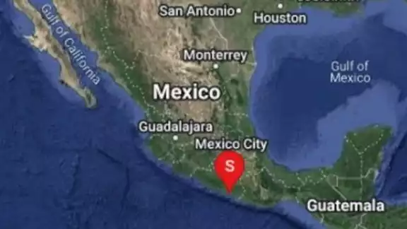 El sismo se registró esta mañana El sismo se registró esta mañana