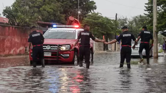 Bomberos de la Secretaría de Seguridad Pública atendieron varios reportes en la ciudad Bomberos de la Secretaría de Seguridad Pública atendieron varios reportes en la ciudad